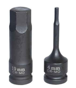 KROFTOOLS CHAVE DE CAIXA 1/2" IMPACTO 19MM LONGA HEX