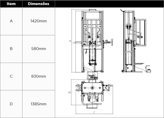 KROFTOOLS COMPRESSOR DE MOLAS MACPHERSON HIDRÁULICO a1