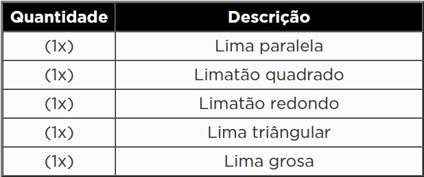 KROFTOOLS MÓDULO 5PCS LIMAS a1
