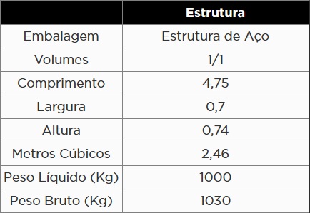 KROFTOOLS ELEVADOR 4 COLUNAS 4.5TON 4.65M P/LISAS a1